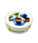 6pes Reuse & Washable Plastic Tea Cup
