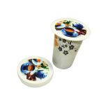 6pes Reuse & Washable Plastic Tea Cup